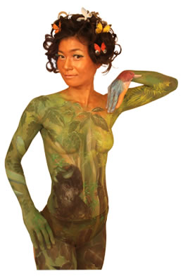 Janan Face Painting&Body Art Show2009